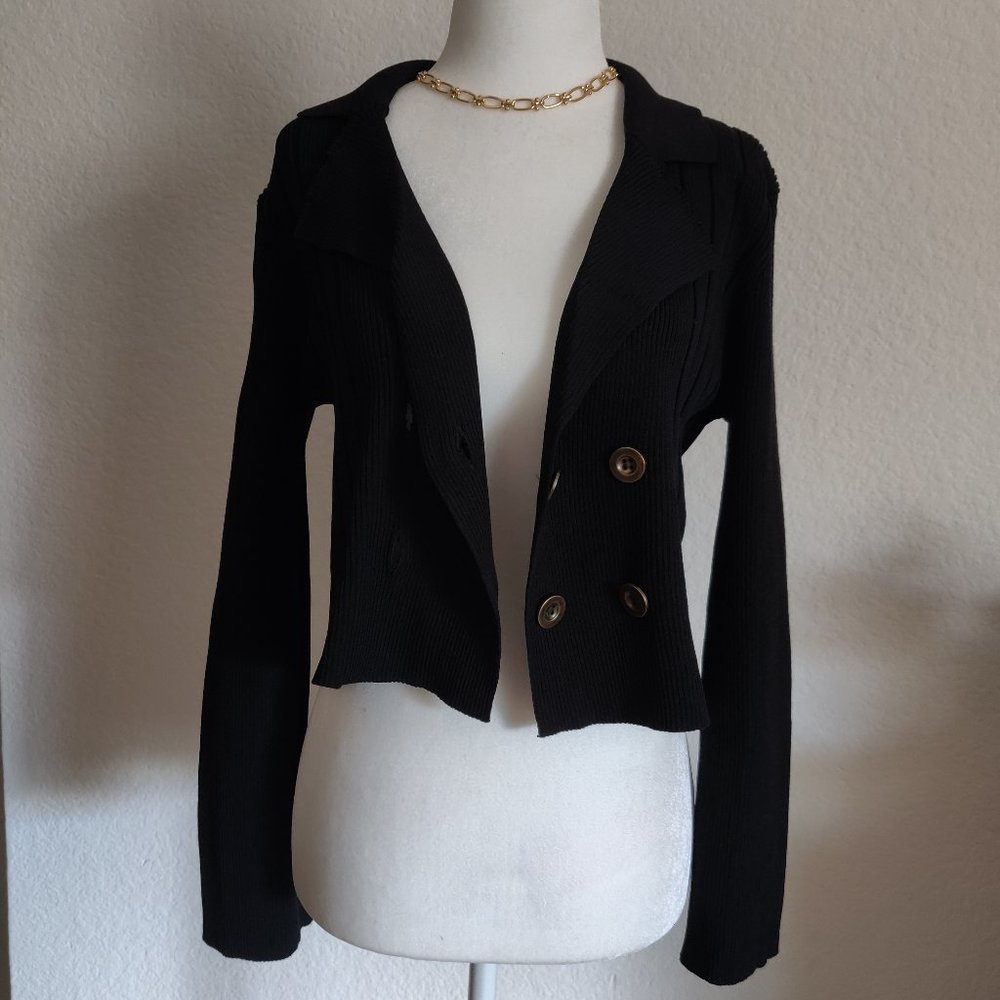 Women's Collared Button Jacket/Top - Picture 9 of 9